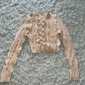 HandMade Crisscross Top